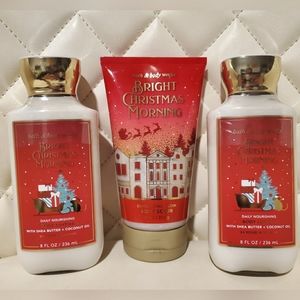 Bright Christmas Morning ~ Sugar Scrub & Lotions ~ Bath & Body Works